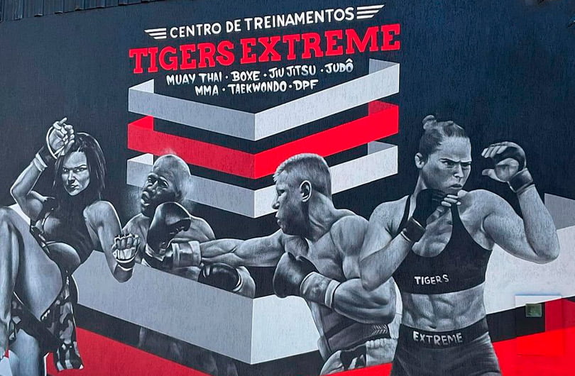 Fachada do centro de treinamento Tigers Extreme